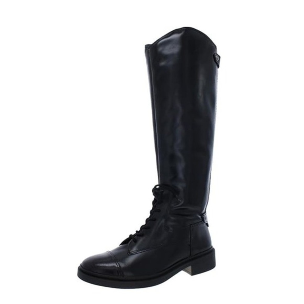Vince Camuto Women's Siridola Leather Almond toe Over‎ The Knee Boots Size 6M